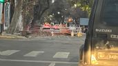 Foto ilustrativa de la nota titulada: Demoras y caos vehicular por una obra que lleva dos meses en la Quinta Sección