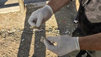 Los residuos patogénicos hallados en Las Heras serían de una clínica de Godoy Cruz