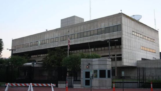 Amenaza de bomba en la embajada de Estados Unidos