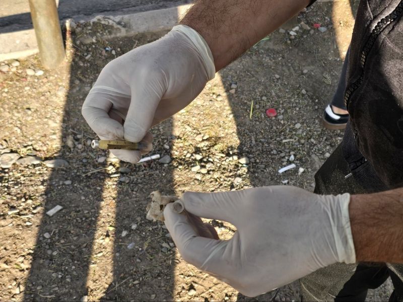 Los residuos patogénicos hallados en Las Heras serían de una clínica de Godoy Cruz