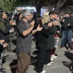 Vecinos de Las Heras salieron a la calle a reclamar por la inseguridad