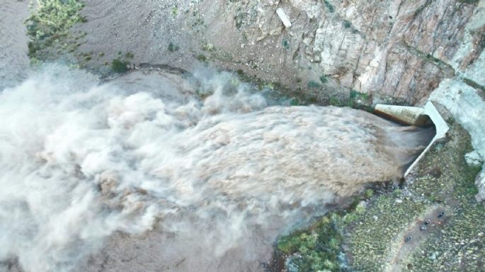 Piden "no acercarse" a los márgenes del Río Mendoza este sábado por tareas de limpieza en Potrerillos