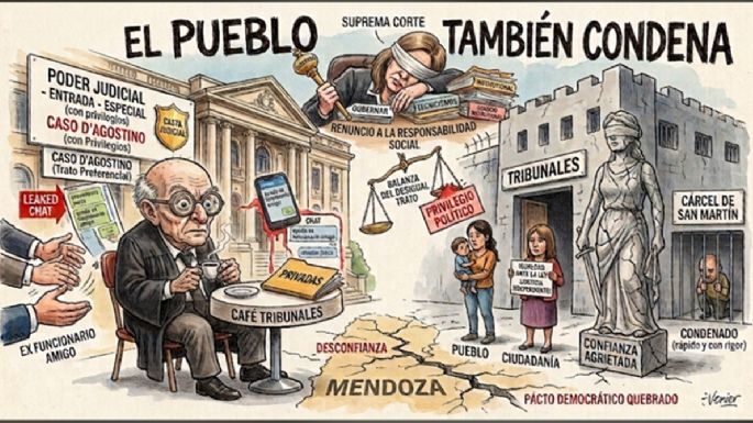El pueblo también condena
