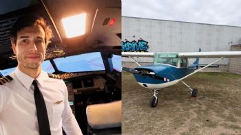 Investigan si un instructor saltó al vacío durante un vuelo 