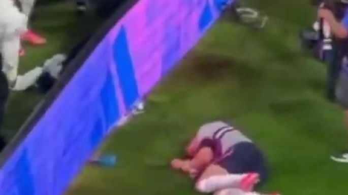 Jordan Henderson, de Inglaterra, se quebró una muñeca en los festejos por el pase a 4tos de final