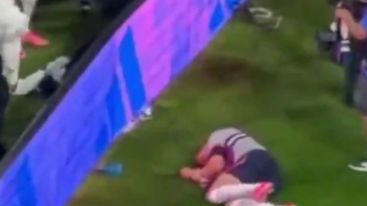 Jordan Henderson, de Inglaterra, se quebró una muñeca en los festejos por el pase a 4tos de final