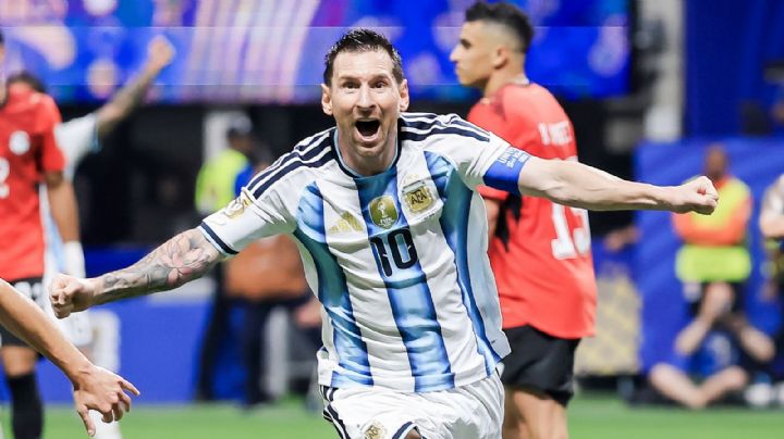 La Selección Argentina le ganó 3-2 a Egipto en un partido para el infarto