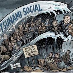 No es una ola polar, es un Tsunami social