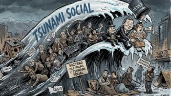 No es una ola polar, es un Tsunami social