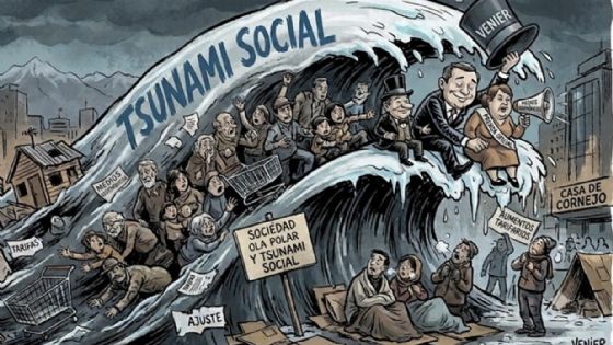 No es una ola polar, es un Tsunami social