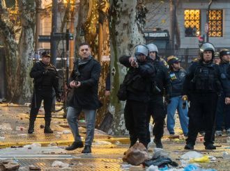 Identificaron al comisario de civil que disparó contra la gente en el Congreso 