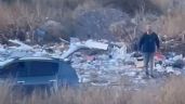 Foto ilustrativa de la nota titulada: In fraganti: un video muestra a personas tirando basura en el Parque de Montaña
