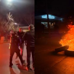 Vecinos de Rodeo de la Cruz se manifestaron en contra de la inseguridad