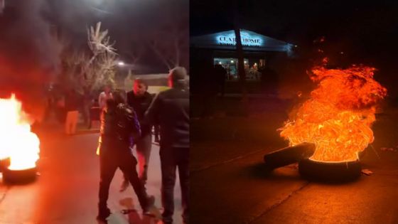 Vecinos de Rodeo de la Cruz se manifestaron en contra de la inseguridad