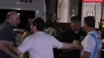 El día en que Cerimedo se agarró a las trompadas con Oscar Zago en un acto de campaña de Milei