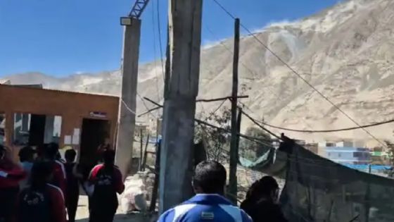 Un terremoto de 7,2 sacudió la región de Ayacucho de Perú 