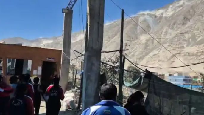 Un terremoto de 7,2 sacudió la región de Ayacucho de Perú 