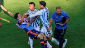 Foto ilustrativa de la nota titulada: La FIFA sancionó a Paredes y a Molina por la pelea en la final del Mundial 2026 