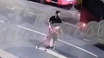 Se conocieron más videos de Facundo Moyano y Candela Arizaga en la calle