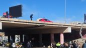 Foto ilustrativa de la nota titulada: Denuncian que las contenciones del puente del Acceso Este no estaban bien fijadas