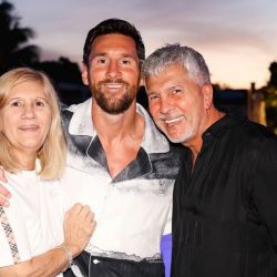 Lionel Messi viajó a Rosario por la muerte de su padre Jorge
