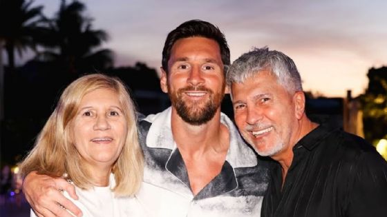 Lionel Messi viajó a Rosario por la muerte de su padre Jorge